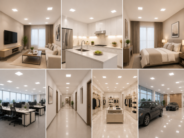 LED Smart Ceiling Panel (Sqaure)