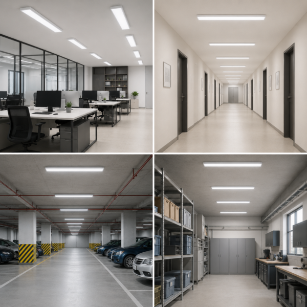 LED Frosted Tri-Proof Batten Light 40W